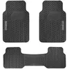 4 TAPIS DE SOL PVC NOIRS SPARCO (3 PARTIES)