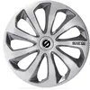 Sparco Enjoliveurs Sicilia 14 pouces ABS argent / gris lot de 4