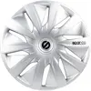 SPARCO Enjoliveur 15.0 pouces, quantité : 4, argent (Ref: SPC1590SV)