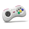 JUST FOR GAMES 8BitDo M30 2.4G Wireless Pad-Wit (Sega Mega Drive) Nieuw