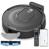Vactidy Cleanova W7- 4000 Pa Aspirateur Robot Laveur 3 en 1- 120min d'...