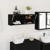 VIDAXL Meilleures Meuble de rangement suspendue  Armoire murale de bai...