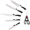 Bergner Kyoto Lot de 6 couteaux en acier inoxydable résistants et faci...