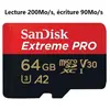 Carte MicroSD Micro SDHC SDXC SanDisk Extreme Pro 64Go Class 10 UHS-I ...
