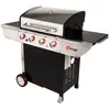 Barbecue gaz SOMAGIC MANHATTAN 400 GP - Cuve émaillée 72 x 44 cm - 14 ...