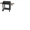 Barbecue charbon de bois Vulcano 3000 - SOMAGIC - Cuve fonte, couvercl...