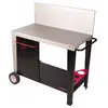 Desserte metal salvia 90X47CM avec credence Somagic 919147