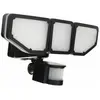 Projecteur solaire - DRIFT - Détect. IR 15W/4000K/1000lm - Noir