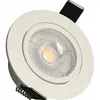 Lot 3 Spots Blanc Encastrables Orientables Ruby Module 5w 420lm Blanc ...