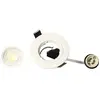 Lot 3 Spots Blanc Encastrables Fixes Saphyr Gu10 5w 380lm Blanc Neutre