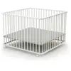 Formula baby Parc Pliant En Bois Blanc 100 X 100 Cm De Formula Baby