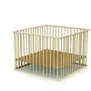 Parc bébé en bois FORMULA BABY - 100x100 cm - Fond réglable - Qualité ...