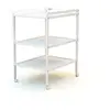 Formula baby Table À Langer Deux Étagères Blanc De Formula Baby