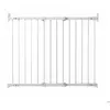 WEBABY Barrière de sécurité bébé Acier Blanc
