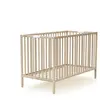 Lit Pliant Brut - FORMULA BABY - 60 x 120 cm - Bois - Lit à barreaux