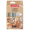 uni-ball Uni Signo Gelpen Glitter Set Kerst + 1 Gratis Washi Tape