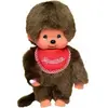 Monchhichi Garçon Bavoir Rouge 20 cm
