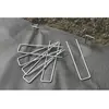 Agrafe métallique - NORTENE - 17x3.5 cm - Fixation jardin - Lot de 10