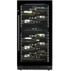 Le Chai Cave à vin Le Chai PRO 560B - 251 litres Classe G Noir/inox - 56 bouteilles
