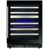 Merkloos / Sans marque Le Chai Cave à vin Le Chai LBN468 - 145 litres Classe G Noir - 46 bouteilles