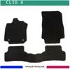 Renault Tapis de voiture - Sur Mesure pour CLIO 4 (2012 - 2019) - 3 pièces - Tapis de sol antidérapant pour automobile