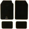 Jeu de 4 tapis universels dbs modèle coco summer en noir