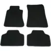 DBS - Tapis de Sol - Voiture/Auto - Semi Sur Mesure - 4 Pièces : Avant + Arrière - Antidérapant, Noire
