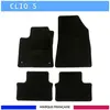 Renault Tapis de voiture - Sur Mesure pour CLIO 5 (dès 2019) - 4 pièces - Tapis de sol antidérapant pour automobile