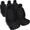 DBS - Housses de sièges - Voiture/Auto - 5 sièges séparés - Noir - Ava...