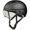 Casque Vélo Cairn Fuse Visière Mat Metallic Noir Taille M