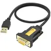 Vision TC-USBSER USB-B 9-pin D-sub Zwart kabeladapter/verloopstukje
