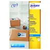 Avery witte etiketten inkjet QuickDry ft 99,1 x 139mm, 100 stuks, doos...