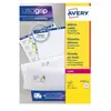 Avery 560 étiquettes adresses blanches 99,1 x 38,1 mm Laser (L7163-40)...