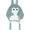 Fluffy Bag - GIPSY TOYS - Sac à dos en peluche - Lapin bleu et blanc 3...