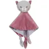 Gipsy Carré Doudou - Non spécifié - Chat - 24 cm - Rose - Doux et apaisant