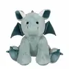 Gipsy Toys - Dragon Trendy Color en Peluche - 50 cm   Vert