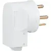 Legrand - Fiche plastique 3p+t 20 a sortie latérale male blanc