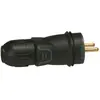 LEGRAND fiche male 16a 2p+t ip55 en caoutchouc avec bornes auto