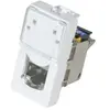 Mosaic 22,5x45 1 rj45 cat6a ftp legrand 76573