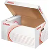 Esselte Container d'archivage, ondulé, blanc