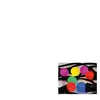 TIBELEC Guirlande guinguette LED 10x0,7W / 30LM connectable 10 ampoules multicolores B22 - L.10M