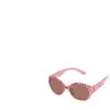Isotoner Lunettes de soleil verres mirroirs rose fille