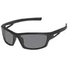 Isotoner Lunettes de soleil sport finition gomme noir homme