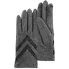 Gants ISOTONER Universel écran tactile Laine gris