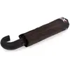 Isotoner Parapluie crook pliant rayure surpiquée homme homme