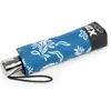 Isotoner - Parapluie X-TRA SOLIDE ALPHA 28 cm Fleur Coquillage Bleu