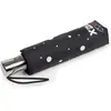 Isotoner - Parapluie X-TRA SOLIDE ALPHA 28 cm Pois Noir/Jaune
