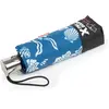 Isotoner - Parapluie X-TRA SOLIDE ALPHA 23 cm Fleur Coquillage Bleu