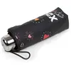 Isotoner - Parapluie X-TRA SOLIDE ALPHA 17,5 cm Coeur Rouge