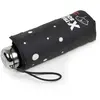 Isotoner - Parapluie X-TRA SOLIDE ALPHA 17,5 cm Pois Noir/Jaune